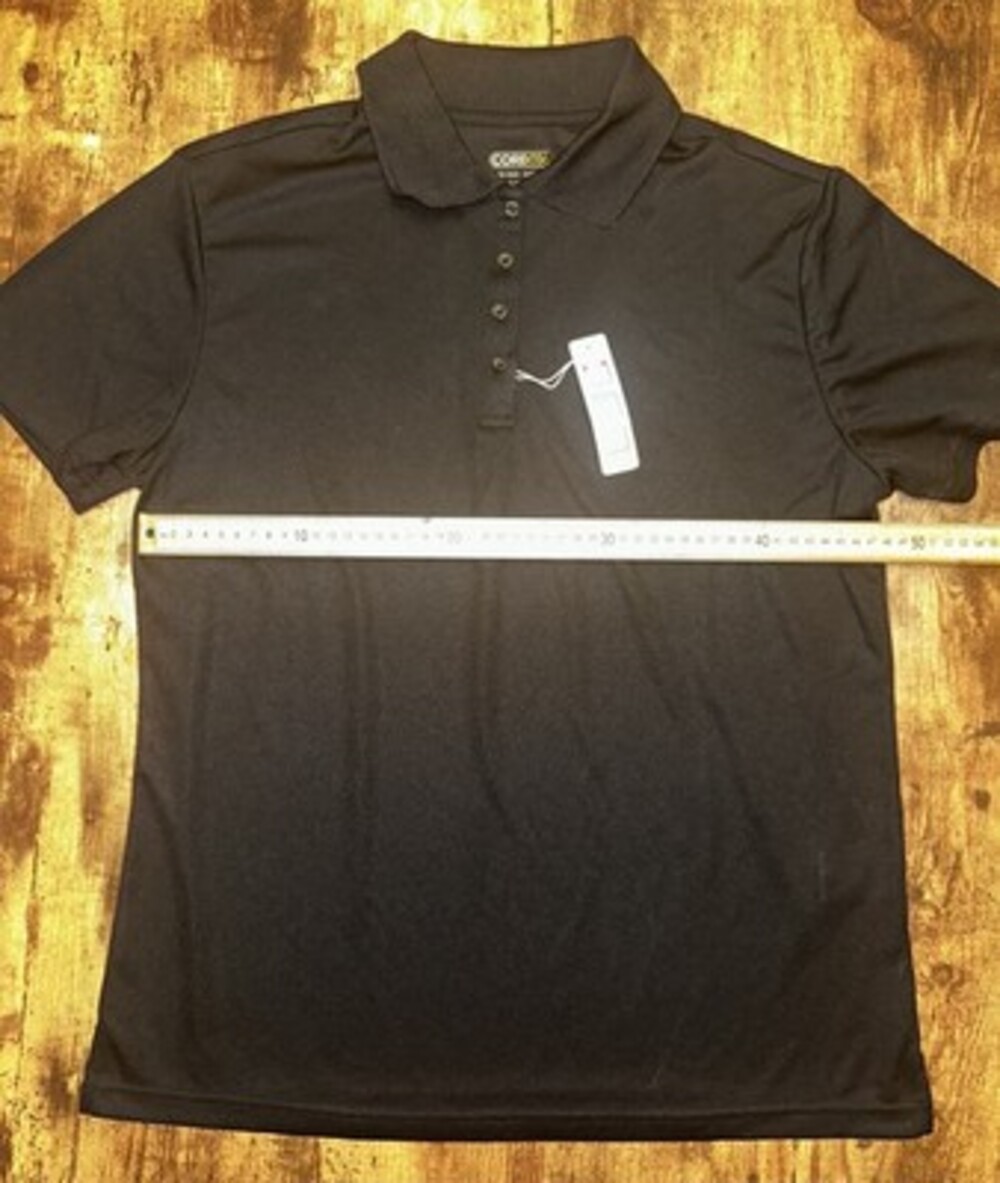 Core365 Women's Black Performance Pique Polo Shirt - Large